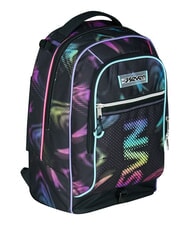 SEVEN OPTICAL SHADE GIRL 3-wheel trolley backpack, removable Black - Backpack trolleys - 11