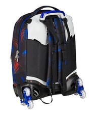 SEVEN OPTICAL SHADE BOY 3-wheel trolley backpack, removable reflex blue - Backpack trolleys - 3