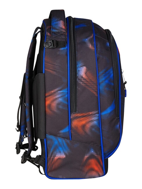 OPTICAL SHADE BOY 3-wheel trolley backpack, removable reflex blue - Backpack trolleys