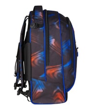 SEVEN OPTICAL SHADE BOY 3-wheel trolley backpack, removable reflex blue - Backpack trolleys - 2