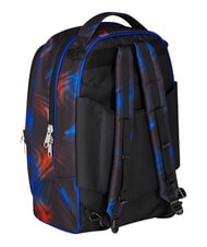 SEVEN OPTICAL SHADE BOY 3-wheel trolley backpack, removable reflex blue - Backpack trolleys - 4