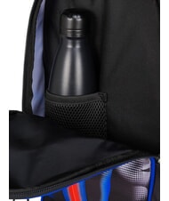 SEVEN OPTICAL SHADE BOY 3-wheel trolley backpack, removable reflex blue - Backpack trolleys - 5