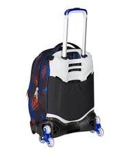 SEVEN OPTICAL SHADE BOY 3-wheel trolley backpack, removable reflex blue - Backpack trolleys - 10