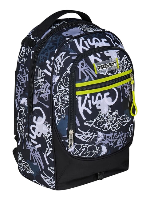 NEW TECH BOY Removable 2-wheel trolley backpack steelgray - Backpack trolleys