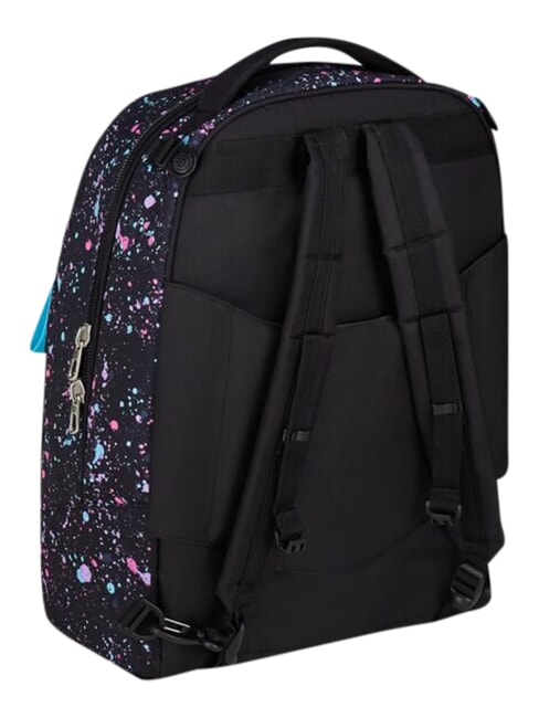 NEW TECH GIRL Removable 2-wheel trolley backpack Black - Backpack trolleys