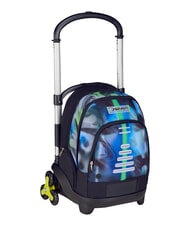 SEVEN WRITE DOWN 3-wheel trolley backpack, removable metal - Backpack trolleys - 3