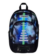 SEVEN WRITE DOWN 3-wheel trolley backpack, removable metal - Backpack trolleys - 13