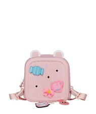 SJGANG GIRLY PINS Mini backpack with removable pins LOLLIPOP PINK - Backpacks & School and Leisure - 5