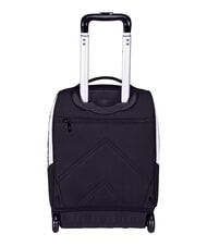 JUVENTUS MAGIC GOAL Juventus trolley backpack, 2 wheels, fixed STRIPE BLACK / WHITE - Backpack trolleys - 5