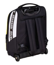 JUVENTUS MAGIC GOAL Juventus trolley backpack, 2 wheels, fixed STRIPE BLACK / WHITE - Backpack trolleys - 7