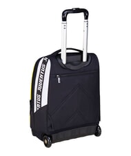 JUVENTUS MAGIC GOAL Juventus trolley backpack, 2 wheels, fixed STRIPE BLACK / WHITE - Backpack trolleys - 8