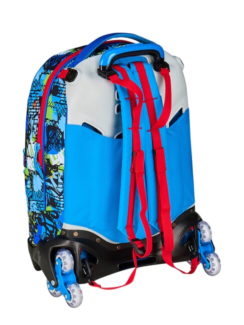 FANTASYS BOY 3-wheel trolley backpack, removable PINENEEDLE - Backpack trolleys