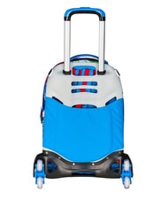 SJGANG FANTASYS BOY 3-wheel trolley backpack, removable PINENEEDLE - Backpack trolleys - 9
