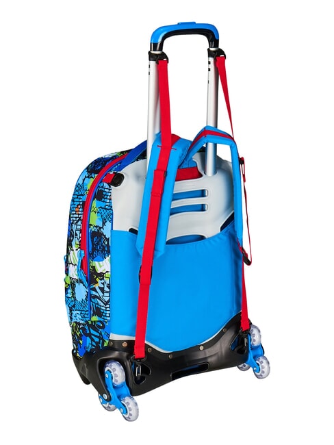 FANTASYS BOY 3-wheel trolley backpack, removable PINENEEDLE - Backpack trolleys