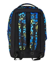 SEVEN SCRIBBLED FLAME Removable 2-wheel trolley backpack PINENEEDLE - Backpack trolleys - 3