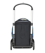 SEVEN SCRIBBLED FLAME Removable 2-wheel trolley backpack PINENEEDLE - Backpack trolleys - 7