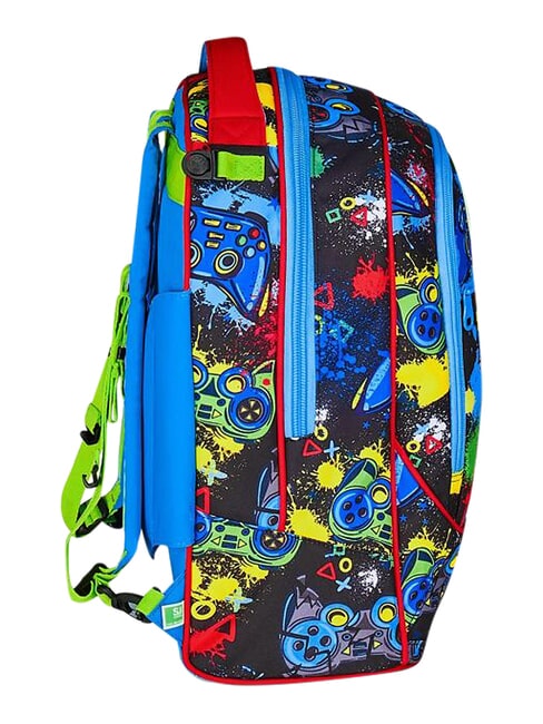 GAME-LED 3-wheel trolley backpack, removable FIERY RED - Backpack trolleys