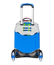 SJGANG GAME-LED 3-wheel trolley backpack, removable FIERY RED - Backpack trolleys - 6