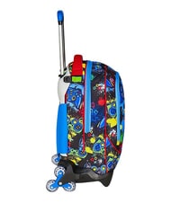 SJGANG GAME-LED 3-wheel trolley backpack, removable - Backpack trolleys