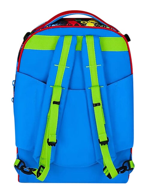 GAME-LED 3-wheel trolley backpack, removable FIERY RED - Backpack trolleys