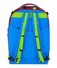SJGANG GAME-LED 3-wheel trolley backpack, removable FIERY RED - Backpack trolleys - 10
