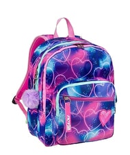 SJGANG SJ EVER MULTIHEART GIRL Double compartment backpack royalviol - Backpacks & School and Leisure - 4