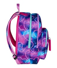 SJGANG SJ EVER MULTIHEART GIRL Double compartment backpack royalviol - Backpacks & School and Leisure - 2
