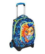 SJGANG CUCCIOLI Removable 2-wheel trolley backpack PINENEEDLE - Backpack trolleys - 4