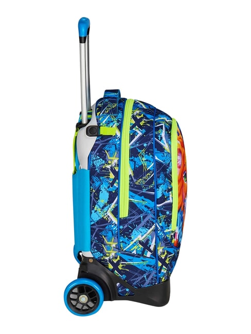 CUCCIOLI Removable 2-wheel trolley backpack PINENEEDLE - Backpack trolleys