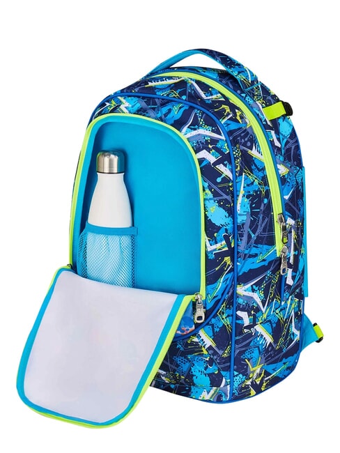 CUCCIOLI Removable 2-wheel trolley backpack PINENEEDLE - Backpack trolleys