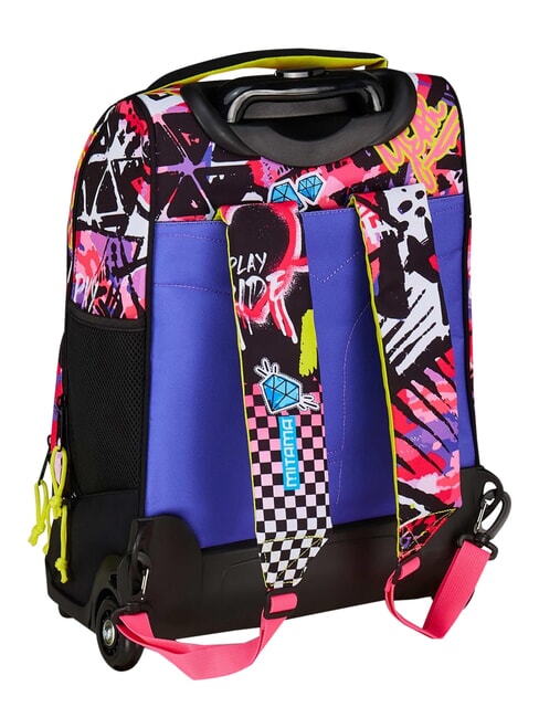 URBAN QUEEN 2-wheel trolley backpack, fixed cmi10 - Backpack trolleys