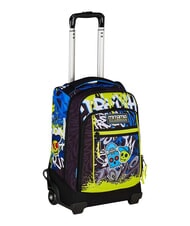 MITAMA SCHOOL SKATE 2-wheel trolley backpack, fixed cmi9 - Backpack trolleys - 4