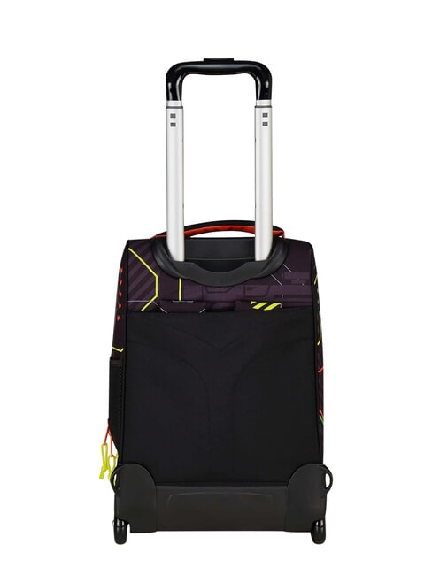 FLUO BATTLE 2-wheel trolley backpack, fixed cmi8 - Backpack trolleys