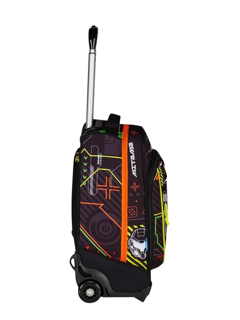 FLUO BATTLE 2-wheel trolley backpack, fixed cmi8 - Backpack trolleys