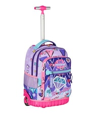 MITAMA DOUBLE DIAMOND 2-wheel trolley backpack, fixed cmi7 - Backpack trolleys - 4