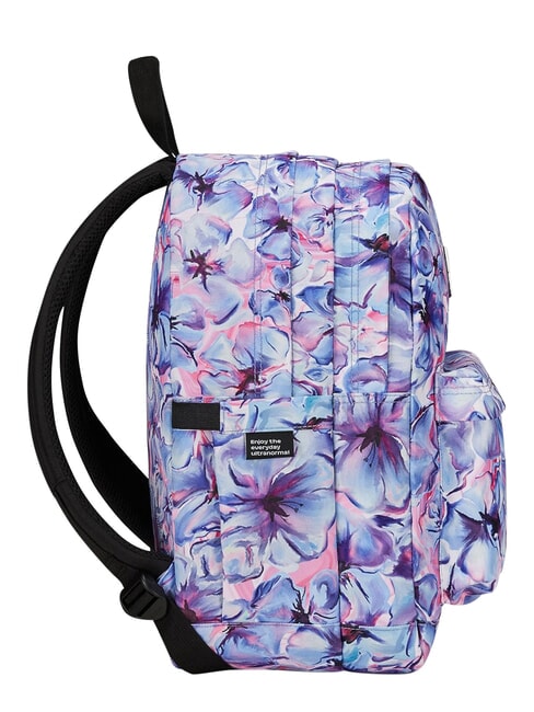 NEW WAY Double compartment backpack light flowers - Backpacks & School and Leisure