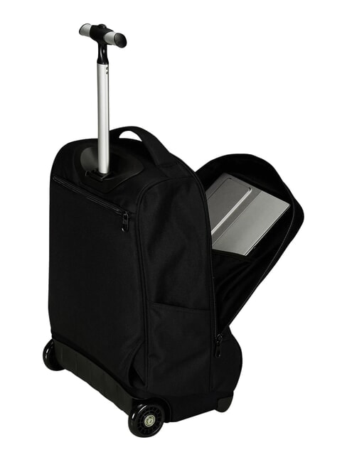 SOLID GRS 2-wheel trolley backpack, fixed Black - Backpack trolleys