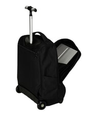 INVICTA SOLID GRS 2-wheel trolley backpack, fixed Black - Backpack trolleys - 6