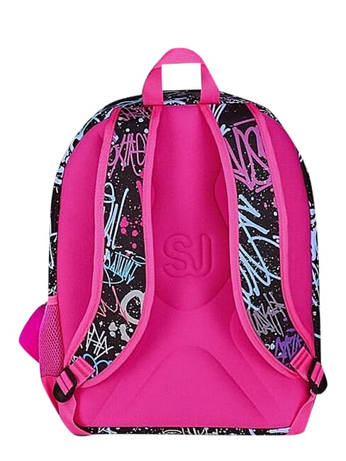 SJ EVER FIXSTAR GIRL Double compartment backpack Black - Backpacks & School and Leisure