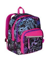SJGANG SJ EVER FIXSTAR GIRL Double compartment backpack Black - Backpacks & School and Leisure - 4