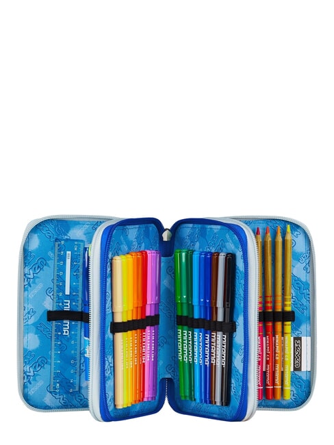 GET TOGETHER 3-zip pencil case reflex blue - Cases and Accessories