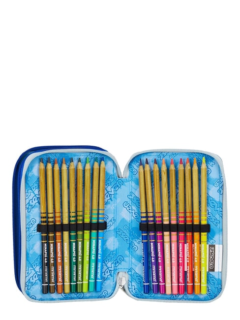 GET TOGETHER 3-zip pencil case reflex blue - Cases and Accessories