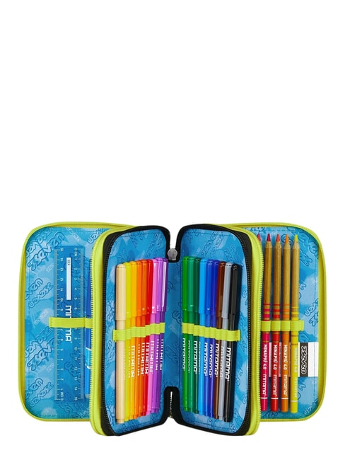 GET TOGETHER 3-zip pencil case steelgray - Cases and Accessories
