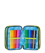 SEVEN GET TOGETHER 3-zip pencil case steelgray - Cases and Accessories - 3