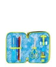 SEVEN GET TOGETHER 3-zip pencil case steelgray - Cases and Accessories - 5