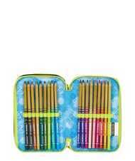 SEVEN GET TOGETHER 3-zip pencil case steelgray - Cases and Accessories - 6