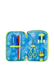 SEVEN GET TOGETHER 3-zip pencil case Bluedeep - Cases and Accessories - 5