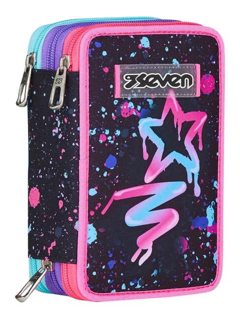 GET TOGETHER 3-zip pencil case Black - Cases and Accessories