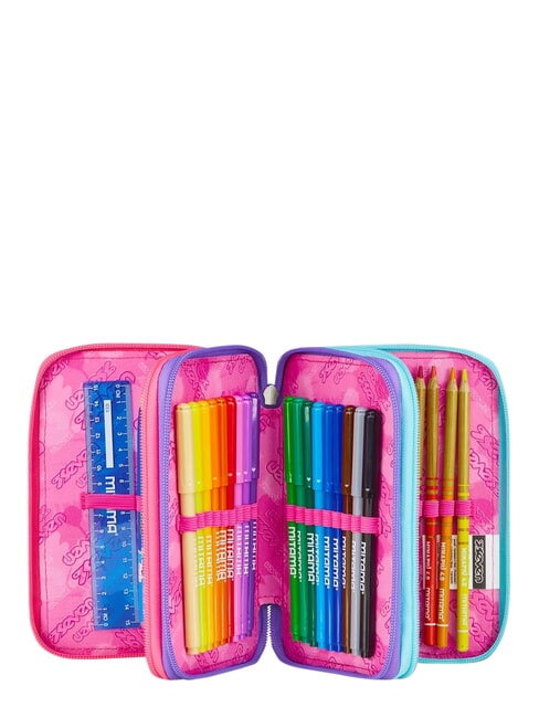 GET TOGETHER 3-zip pencil case Black - Cases and Accessories