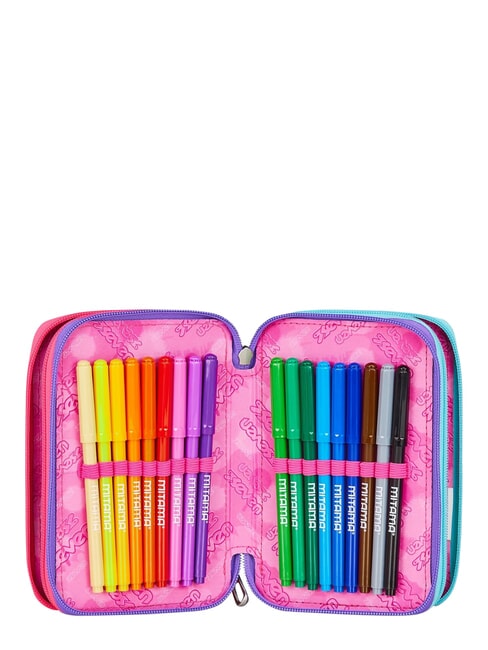 GET TOGETHER 3-zip pencil case Black - Cases and Accessories